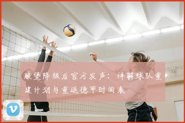 狼堡降级后官方发声:详解球队重建计划与重返德甲时间表